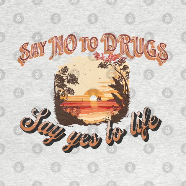 Say no to drugs by designfurry 